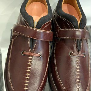 Dr Comfort Brown Leather Orthotic Shoes 9 Wide